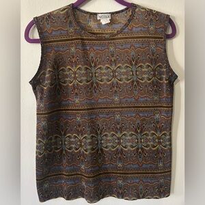 NICOLA Vibrant Multicolor Tank Top